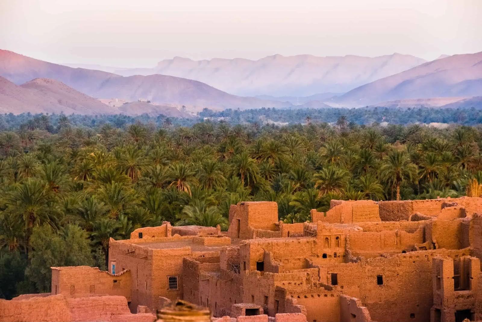 Vue panoramique du Maroc