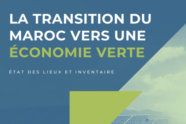 La transition du Maroc vers une économie verte